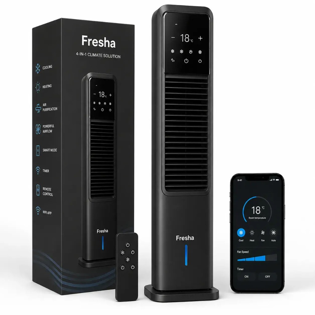 Fresha™ 4-in-1 column air cooler